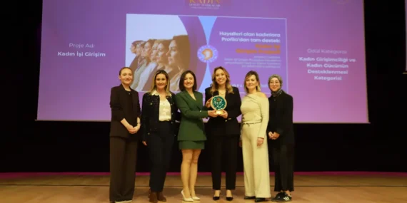 Kadın Gücünü Destekleyen Proje Ödüllendirildi