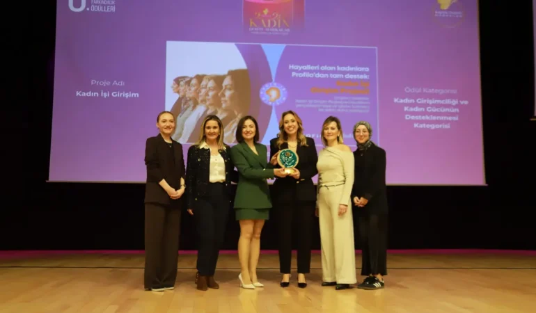 Kadın Gücünü Destekleyen Proje Ödüllendirildi