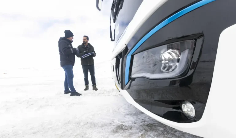 Soğuk Engel Tanımadı: Elektrikli Otobüs Başardı