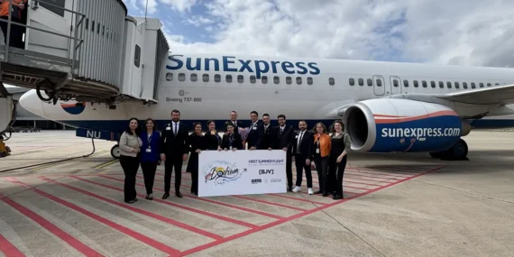 Bodrum Havalimanı'nda Tarihi Sezon Açılışı