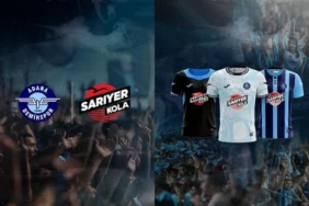 Adana Demirspor, 2025-2026 sezonu için Sarıyer Kola ile forma sponsorluk anlaşmasına vardı