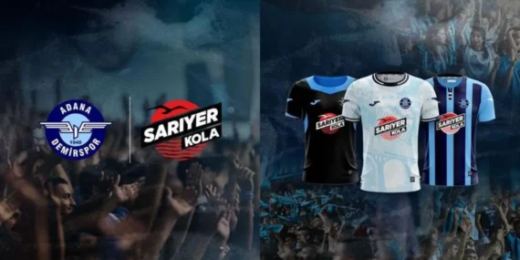 Adana Demirspor, 2025-2026 sezonu için Sarıyer Kola ile forma sponsorluk anlaşmasına vardı
