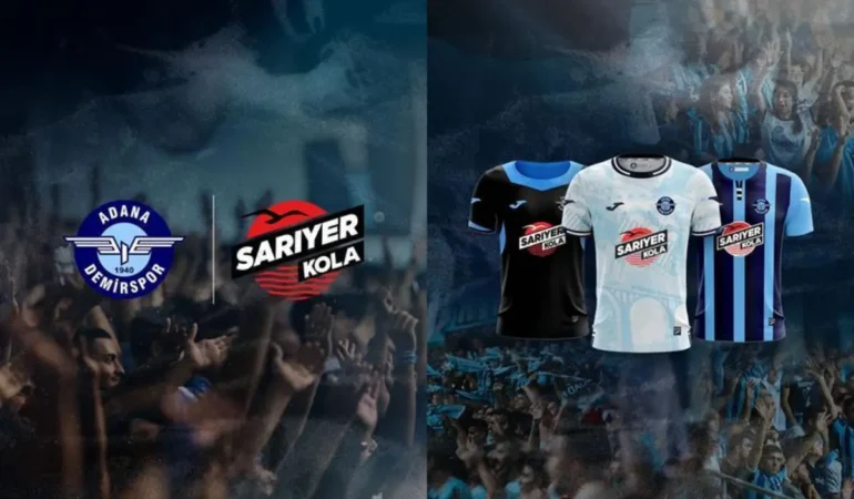 Adana Demirspor, 2025-2026 sezonu için Sarıyer Kola ile forma sponsorluk anlaşmasına vardı
