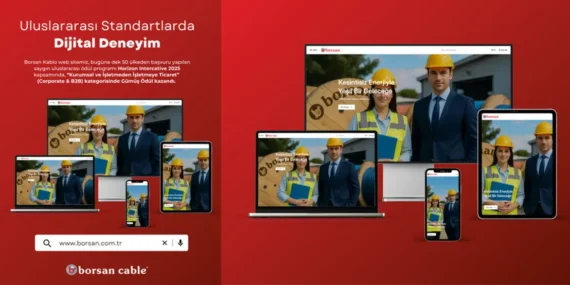 Borsan Kablo’ya Prestijli Ödül Dopingi