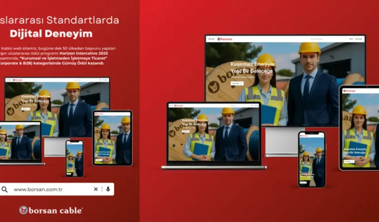 Borsan Kablo’ya Prestijli Ödül Dopingi