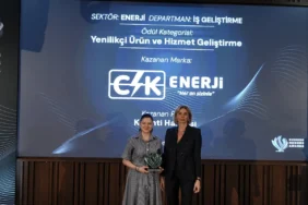 CK Enerji Business Honors Awards’ta Yenilikçi Ürün ve Hizmet Geliştirme Ödülünü Kazandı