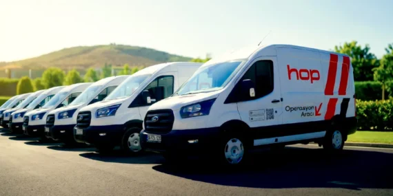 Ford Pro Destekli Akıllı Filo İş Başında