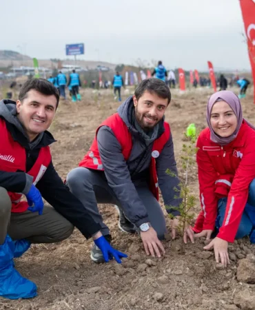 Kızılay ve Orman Genel Müdürlüğü Muhteşem İş Birliği