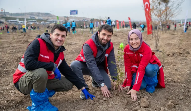 Kızılay ve Orman Genel Müdürlüğü Muhteşem İş Birliği